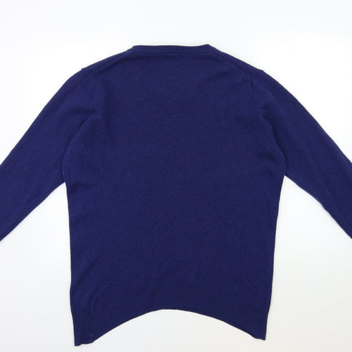 Marks and Spencer Mens Blue  Knit Pullover Jumper Size L