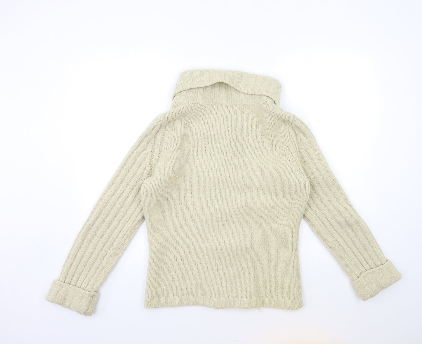 Per Una Womens Beige  Knit Cardigan Jumper Size S