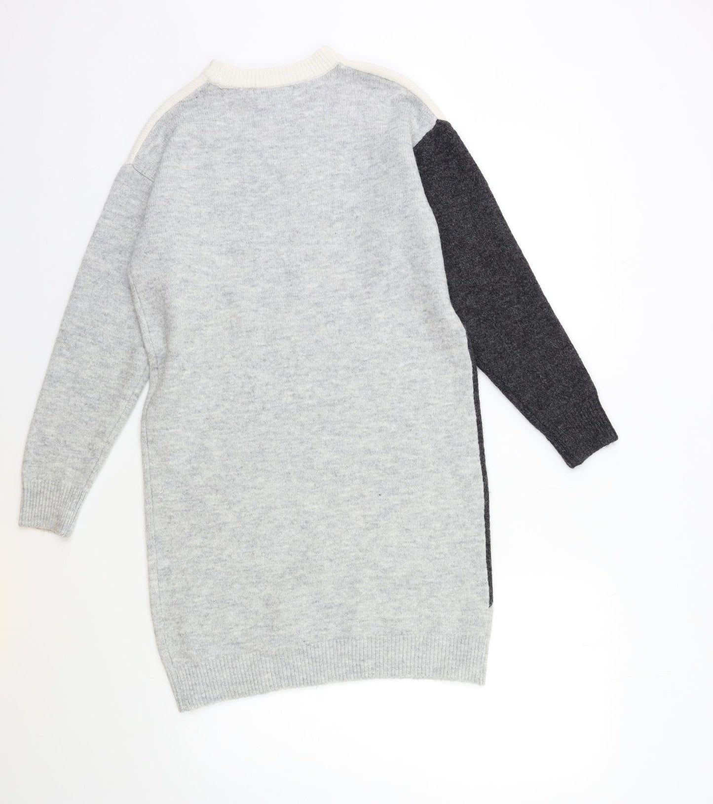 Primark Womens Grey   Jumper Dress  Size 4