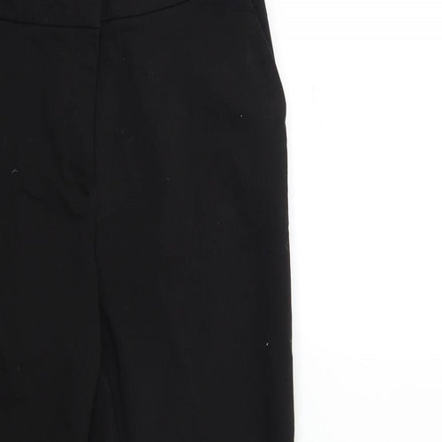 H&M Womens Black   Trousers  Size 12 L25 in
