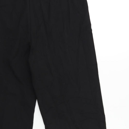 For Women Womens Black   Trousers  Size 12 L22 in