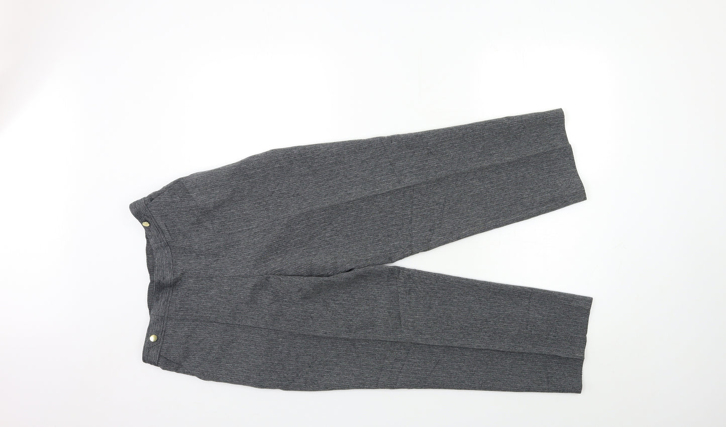 Marks and Spencer Womens Grey   Trousers  Size 10 L23 in