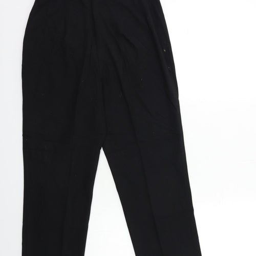 Marks and Spencer Womens Black   Trousers  Size 10 L26 in