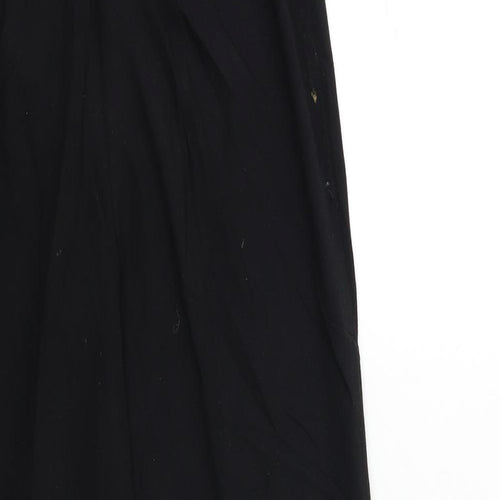 Marks and Spencer Womens Black   Trousers  Size 10 L26 in