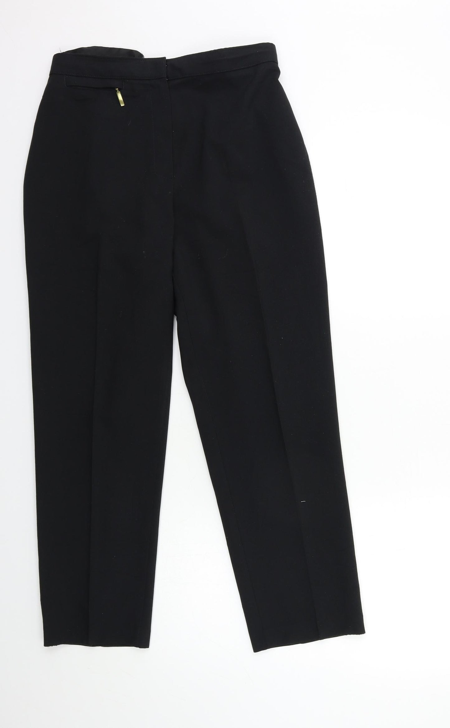 Marks and Spencer Womens Black   Trousers  Size 10 L27 in