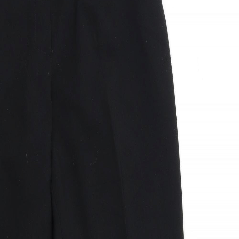 Marks and Spencer Womens Black   Trousers  Size 10 L27 in