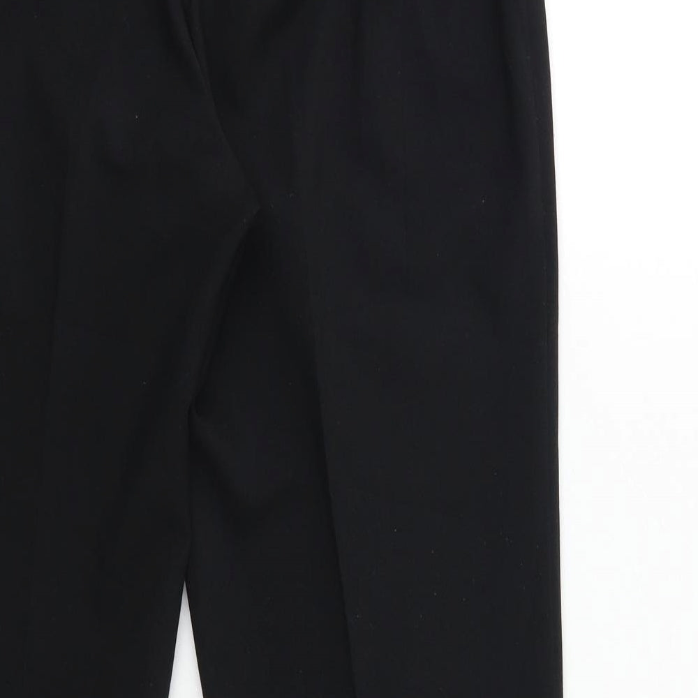 Marks and Spencer Womens Black   Trousers  Size 10 L27 in