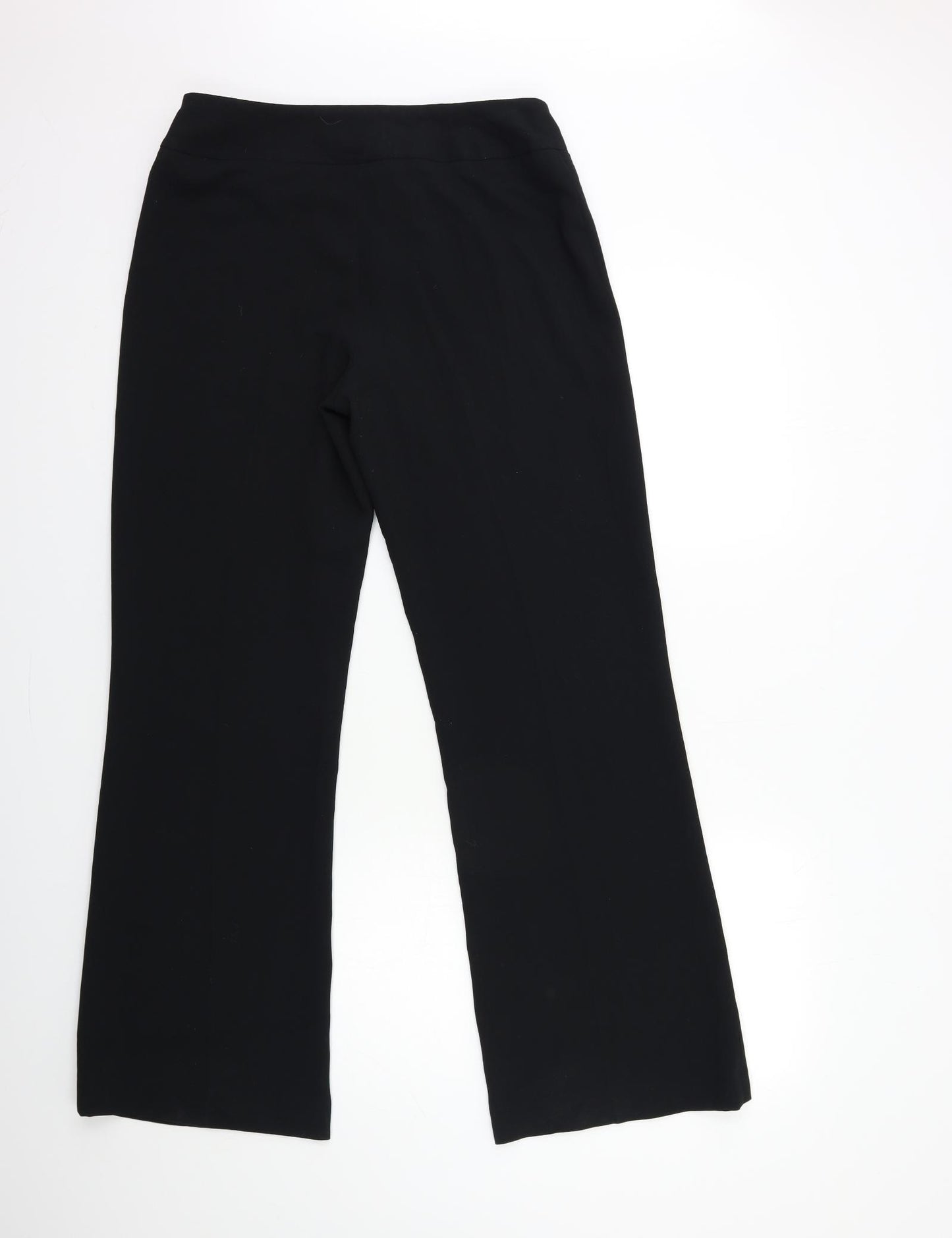 Collezione Womens Black   Trousers  Size 12 L32 in
