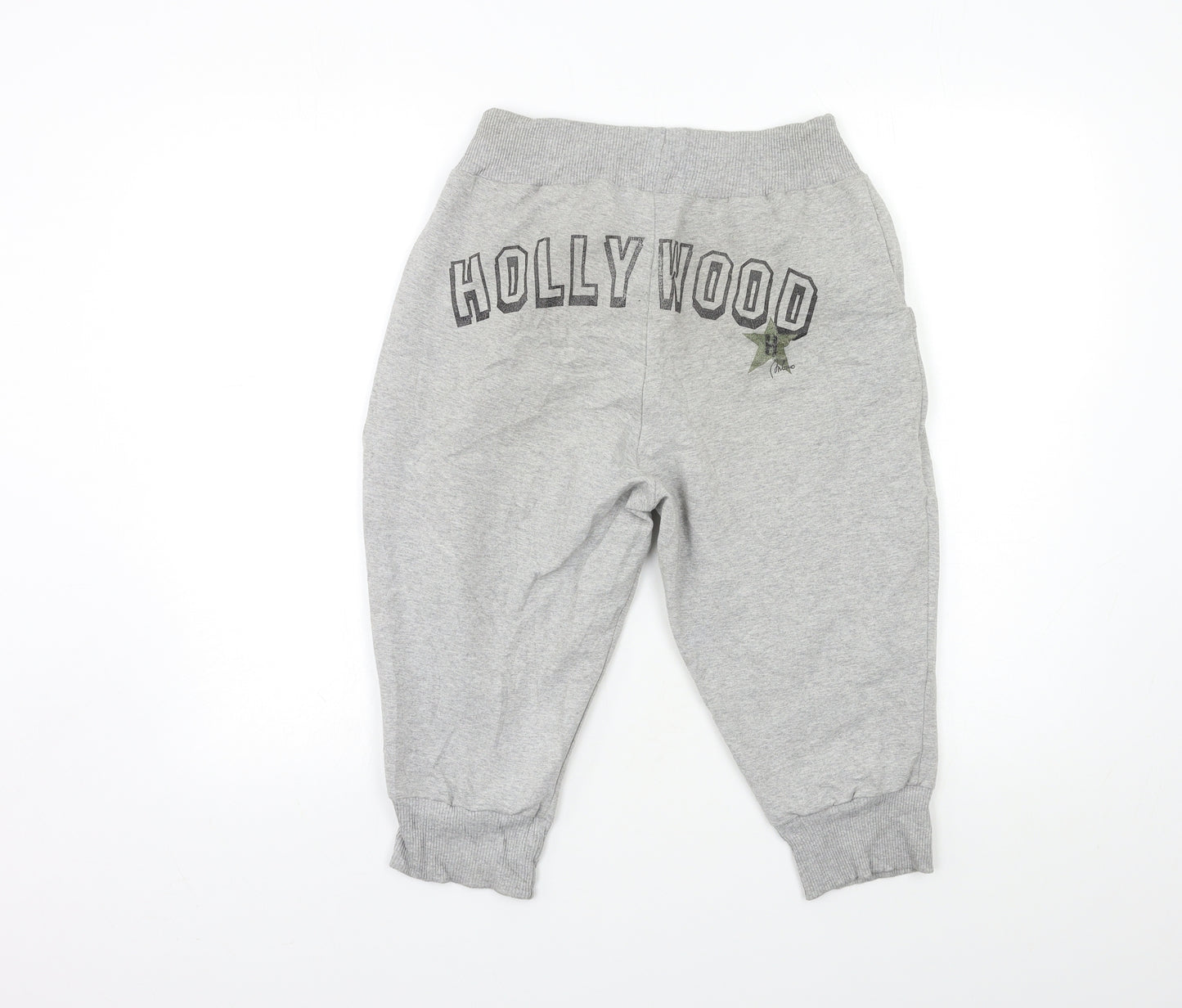 HOLLYWOOD MILANO Womens Grey   Sweat Shorts Size S