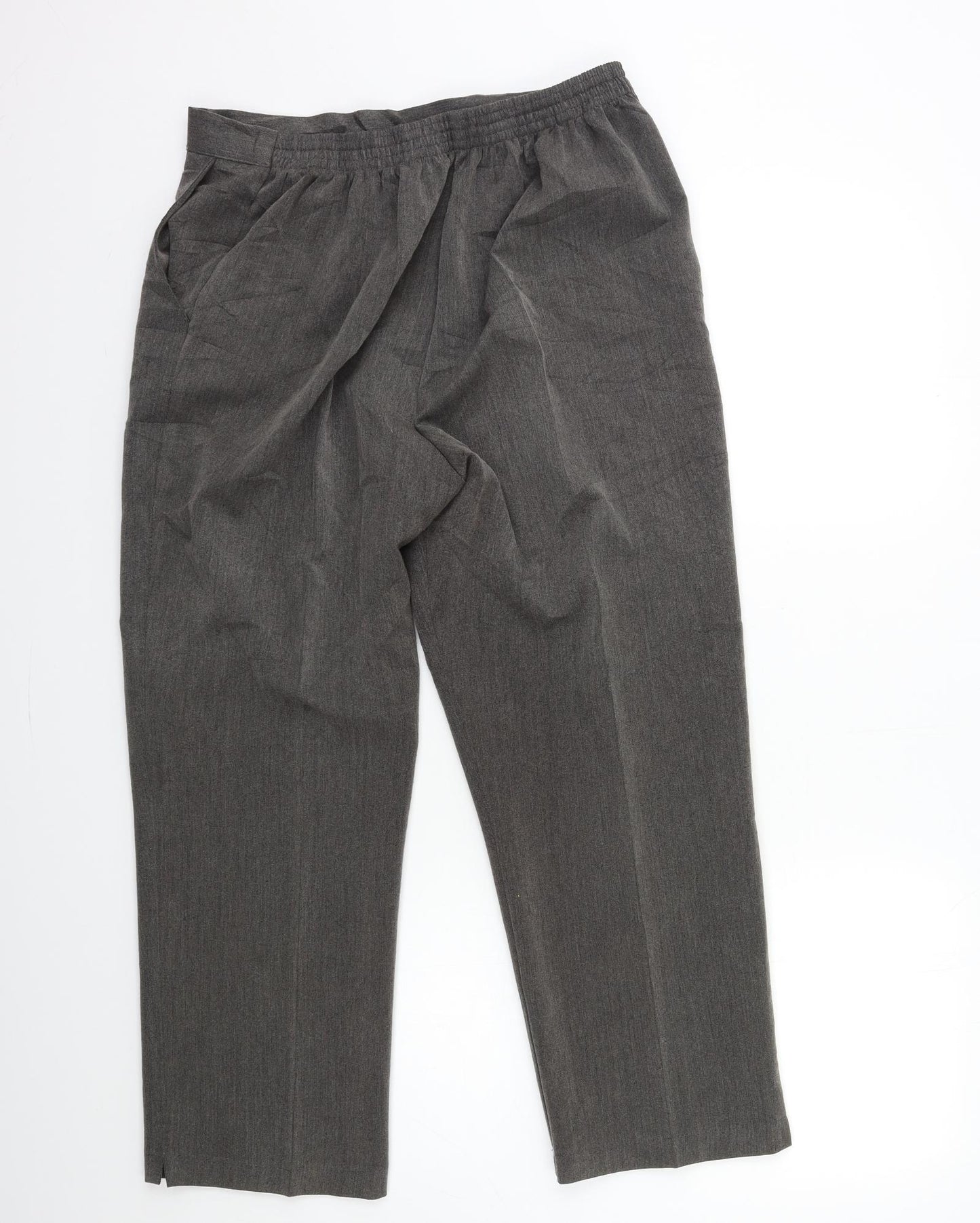 Preworn Womens Grey   Trousers  Size 18 L26 in