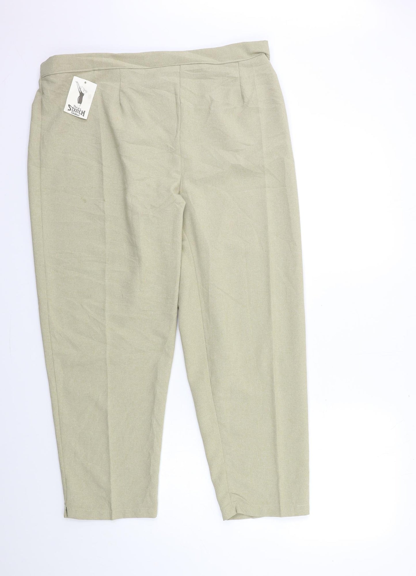 Preworn Womens Beige   Trousers  Size 24 L26 in