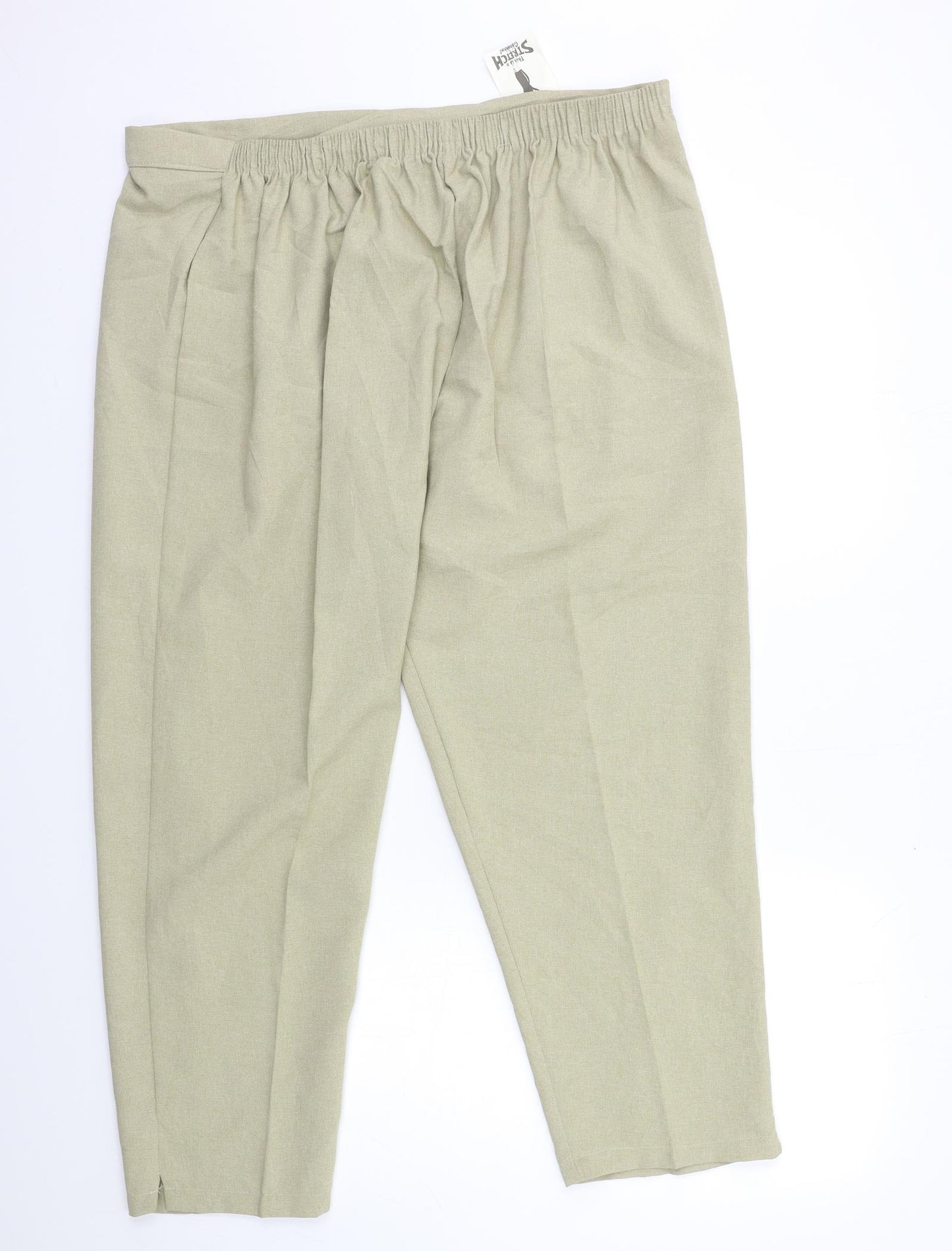Preworn Womens Beige   Trousers  Size 24 L26 in