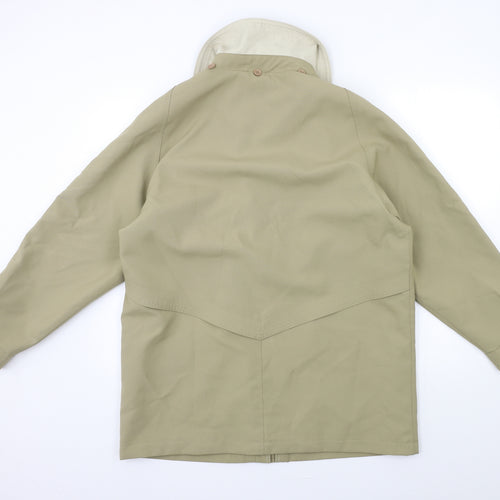 DAVID BARRY Womens Green   Overcoat Coat Size 16