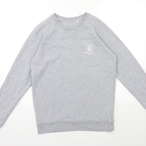 Middlesbrough Fc Mens Grey   Pullover Sweatshirt Size M