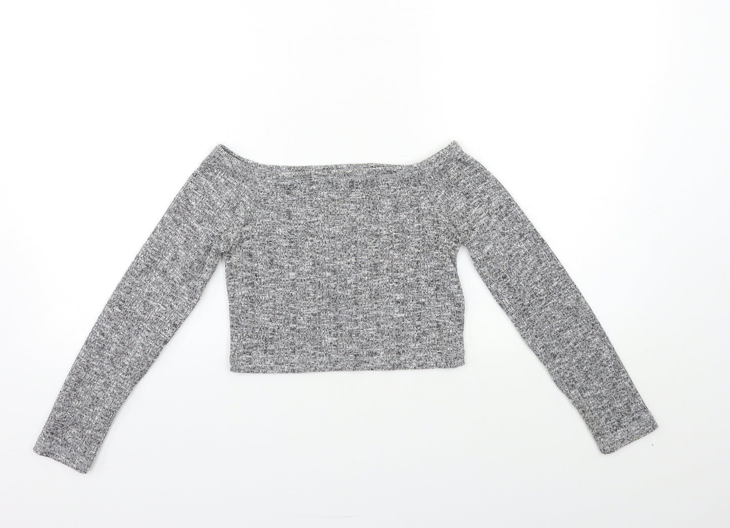 Candy Girls Grey   Basic T-Shirt Size 12 Years