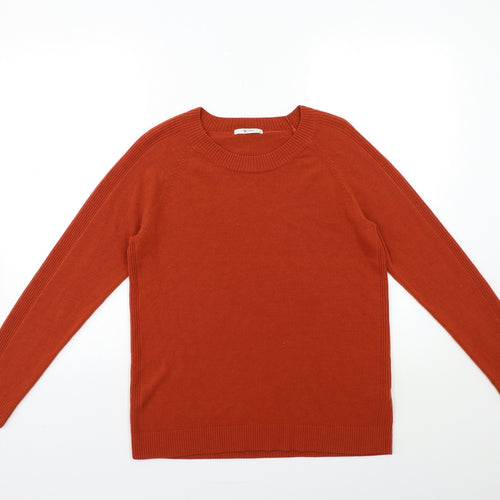 TU Womens Brown  Knit Pullover Jumper Size 16
