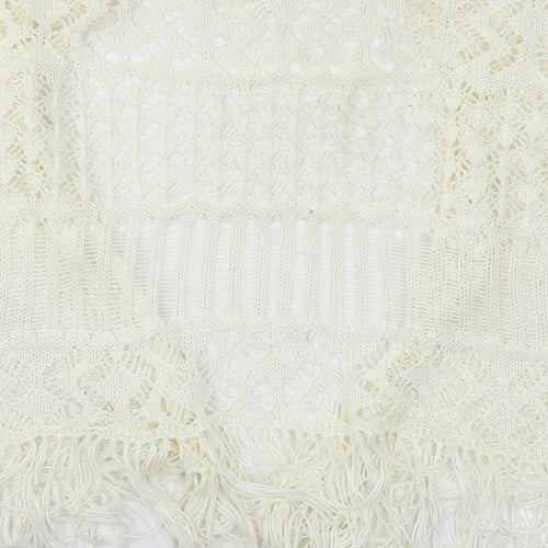 Atmosphere Womens Ivory  Knit Cardigan Jumper Size XS