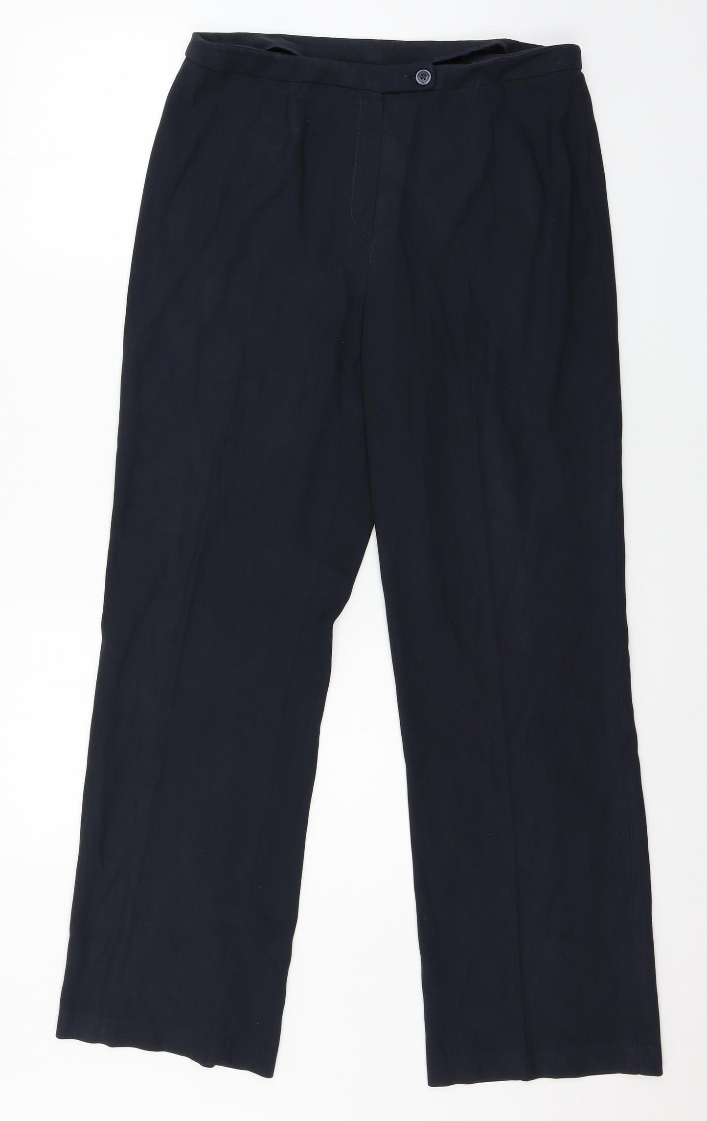 Dorothy Perkins Womens Blue   Trousers  Size 14 L28 in
