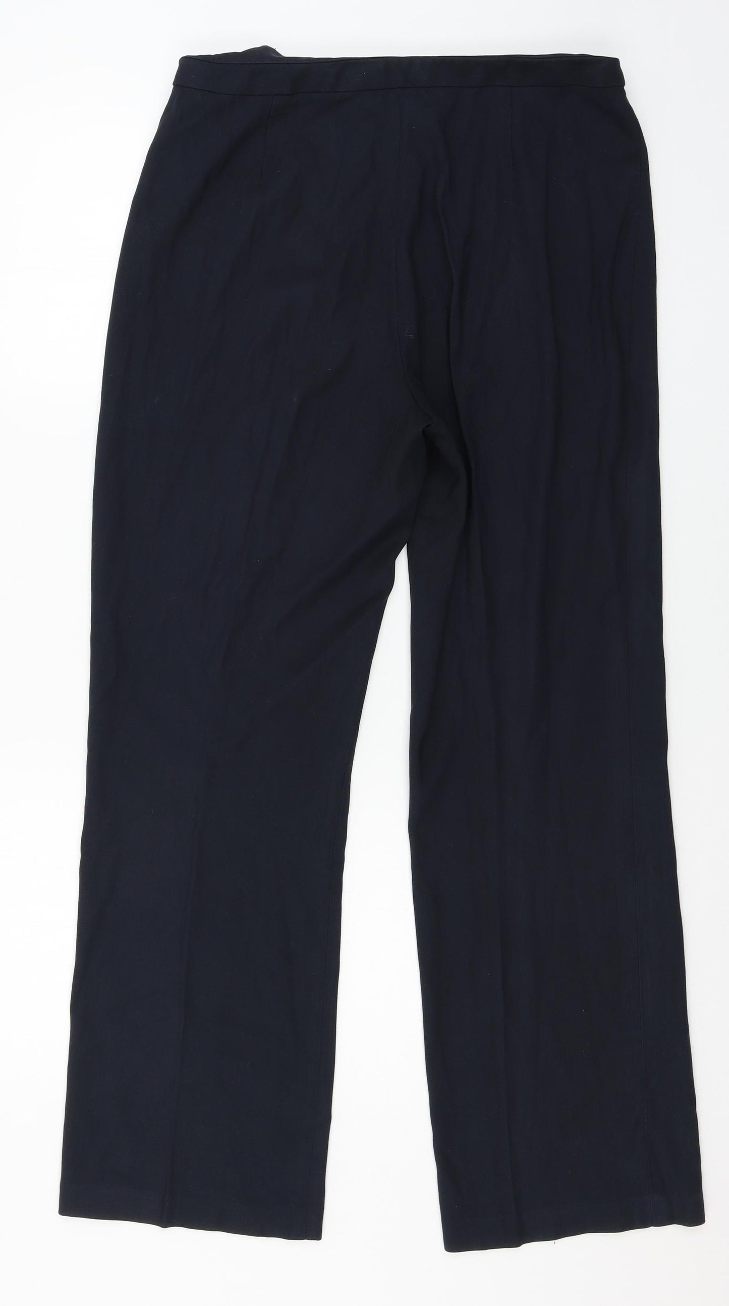 Dorothy Perkins Womens Blue   Trousers  Size 14 L28 in