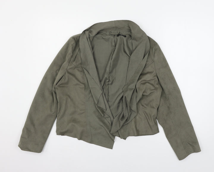 M&Co Womens Green Jacket Size 14
