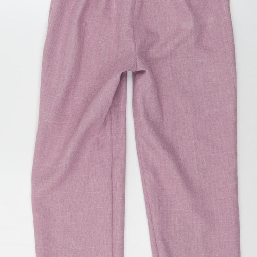Preworn Womens Pink   Trousers  Size 8 L22 in