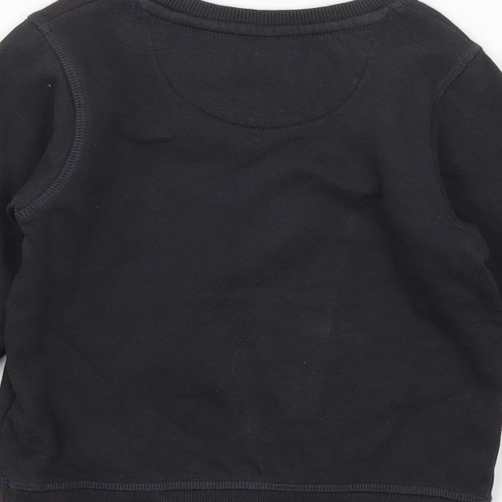 Marks and Spencer Boys Blue  Jersey Pullover Sweatshirt Size 2-3 Years  - Polar Bear