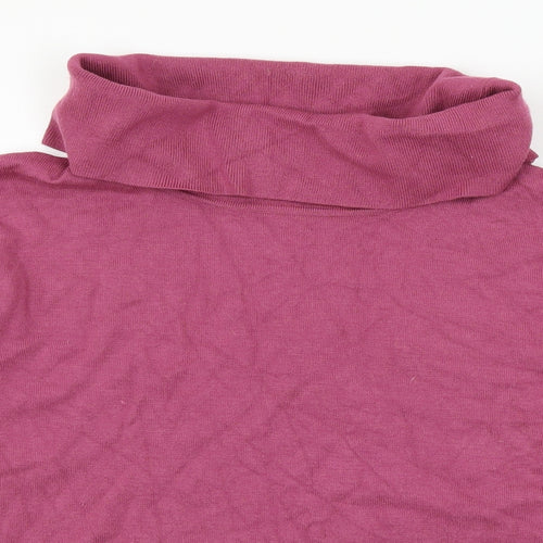 Mitzy Womens Pink  Knit Pullover Jumper Size XL