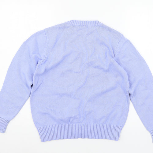 Bonmarché Womens Blue  Knit Pullover Jumper Size S