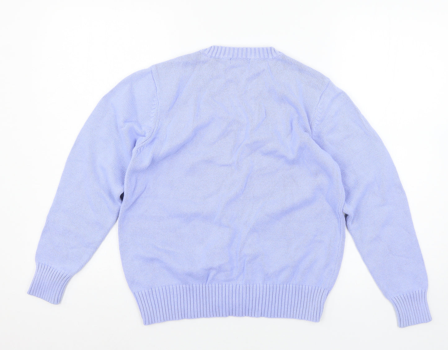 Bonmarché Womens Blue  Knit Pullover Jumper Size S