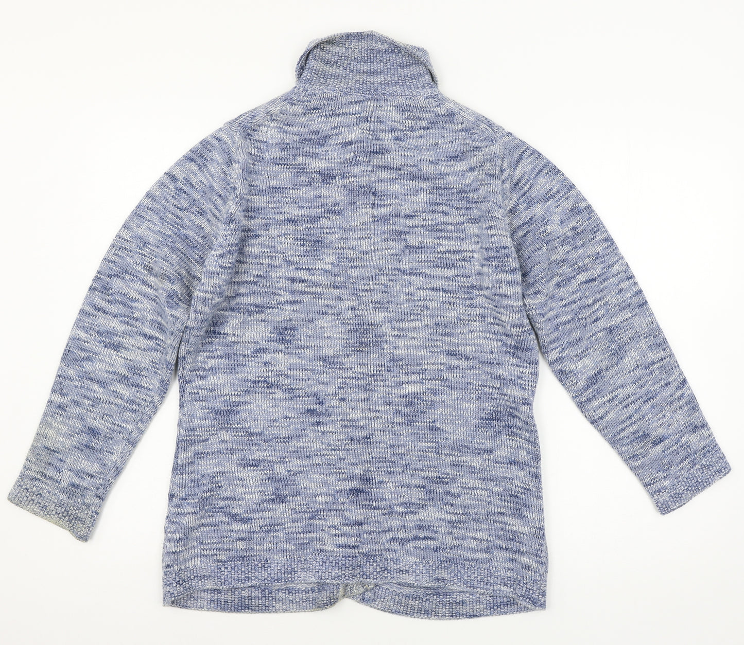 Marks and Spencer Womens Blue  Knit Cardigan Jumper Size 12