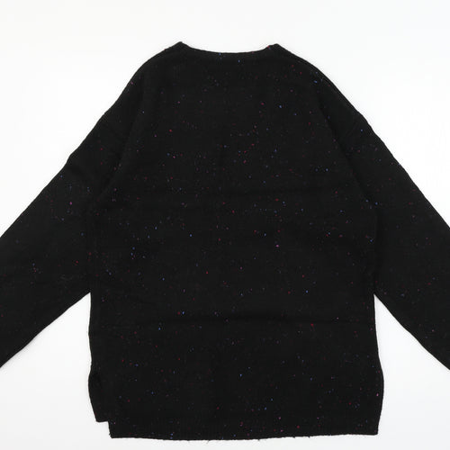 Marks and Spencer Womens Black  Knit Pullover Jumper Size S