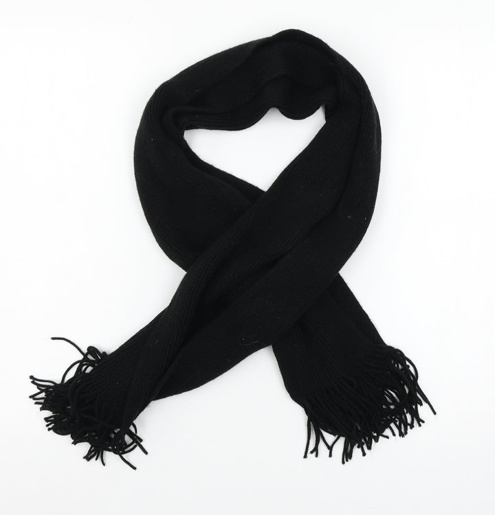 PEP & CO Womens Black Knit Scarf