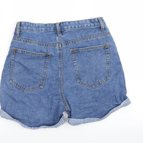 Boohoo Womens Blue   Hot Pants Shorts Size 10