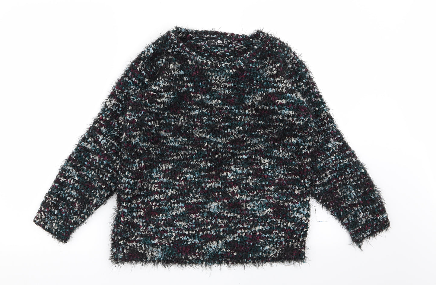 Select Womens Multicoloured   Pullover Jumper Size 14