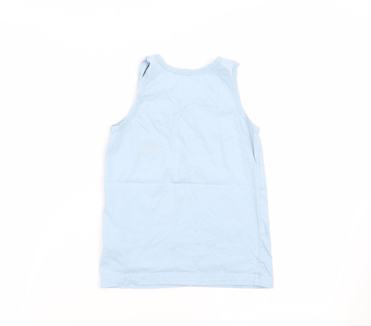 Asda George Boys Blue   Basic Tank Size 7-8 Years