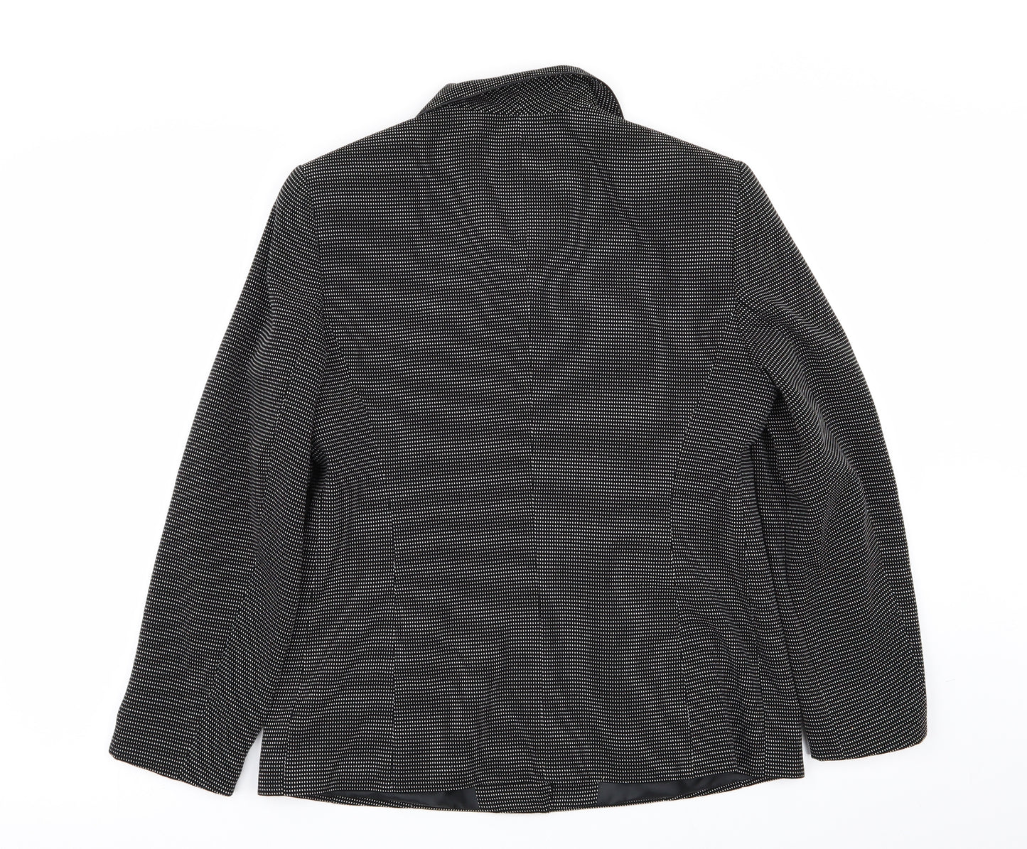 gerry webber Womens Black Polka Dot  Jacket Blazer Size 10