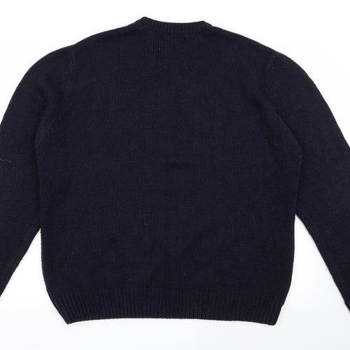 industrialize Mens Blue   Pullover Jumper Size 2XL