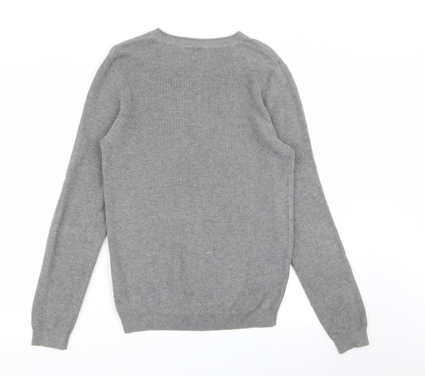 DNM Dissident Mens Grey   Pullover Jumper Size S