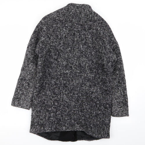 Divided by H&M Womens Grey   Overcoat Coat Size 6
