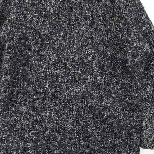 Divided by H&M Womens Grey   Overcoat Coat Size 6
