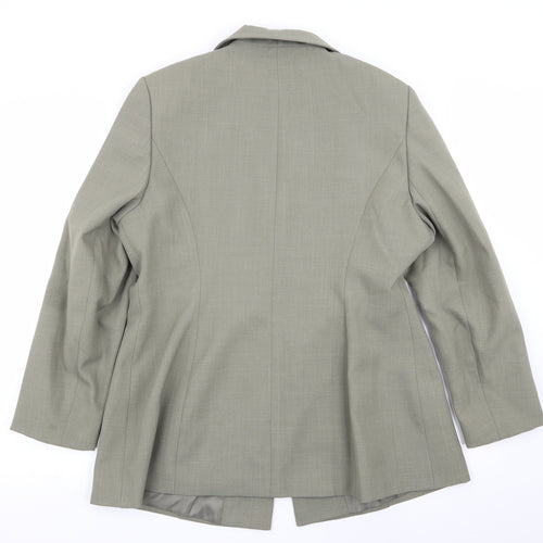 Berkertex Womens Green   Jacket Blazer Size 16