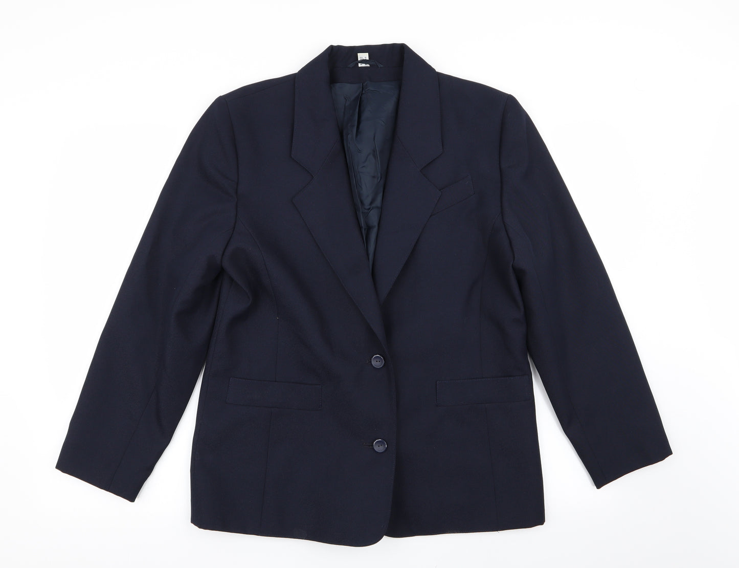 Preworn Womens Blue   Jacket Blazer Size 14