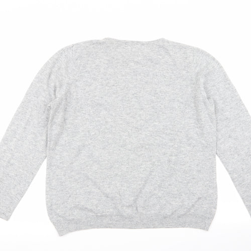 bonmarche Womens Grey   Pullover Jumper Size M