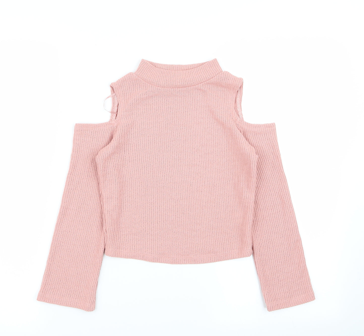 Select Womens Pink   Basic T-Shirt Size 6