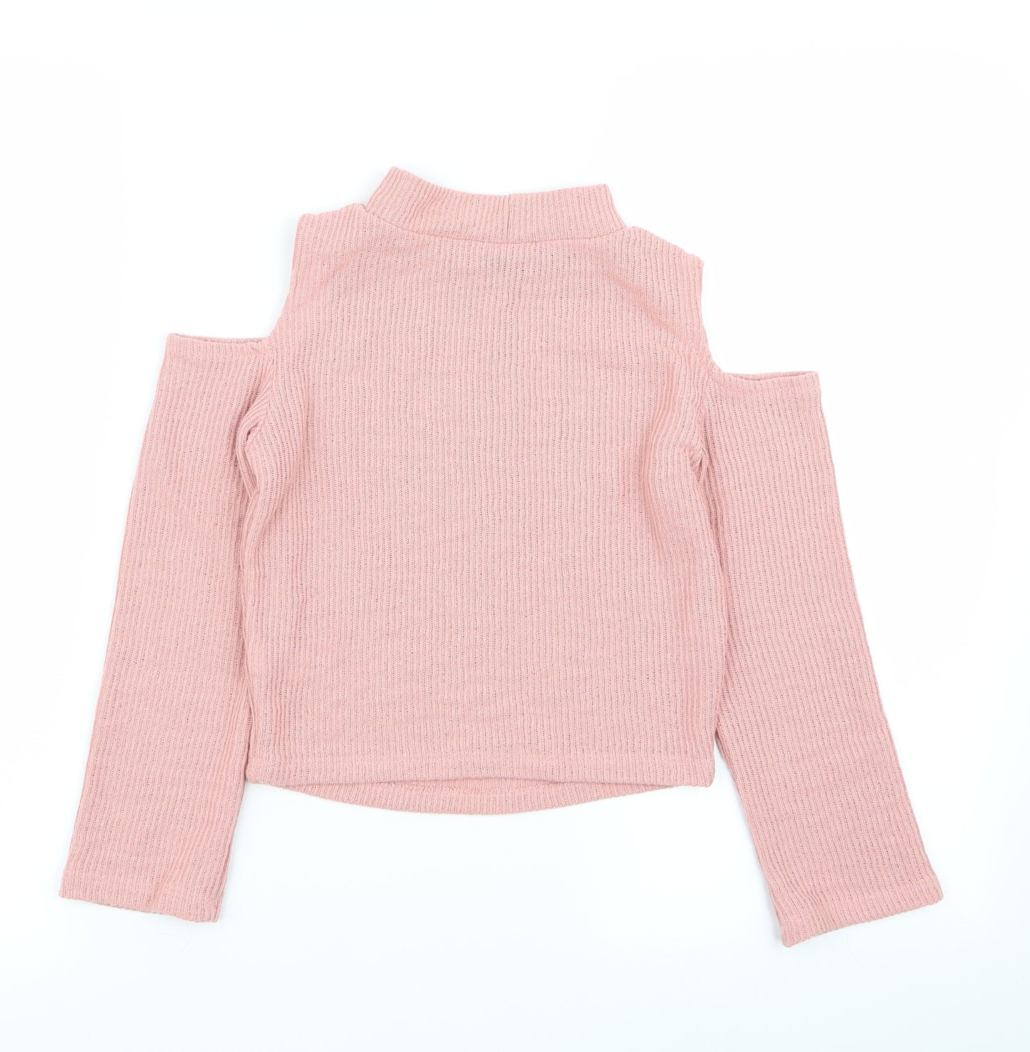 Select Womens Pink   Basic T-Shirt Size 6