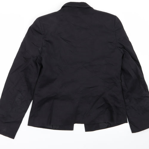 equation Womens Black   Jacket Blazer Size 12