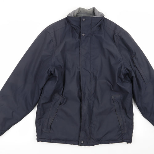 Cedar Wood State Mens Blue   Jacket Coat Size S