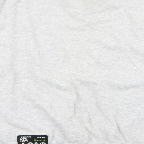 leibreve Mens Grey   Pullover Jumper Size XL