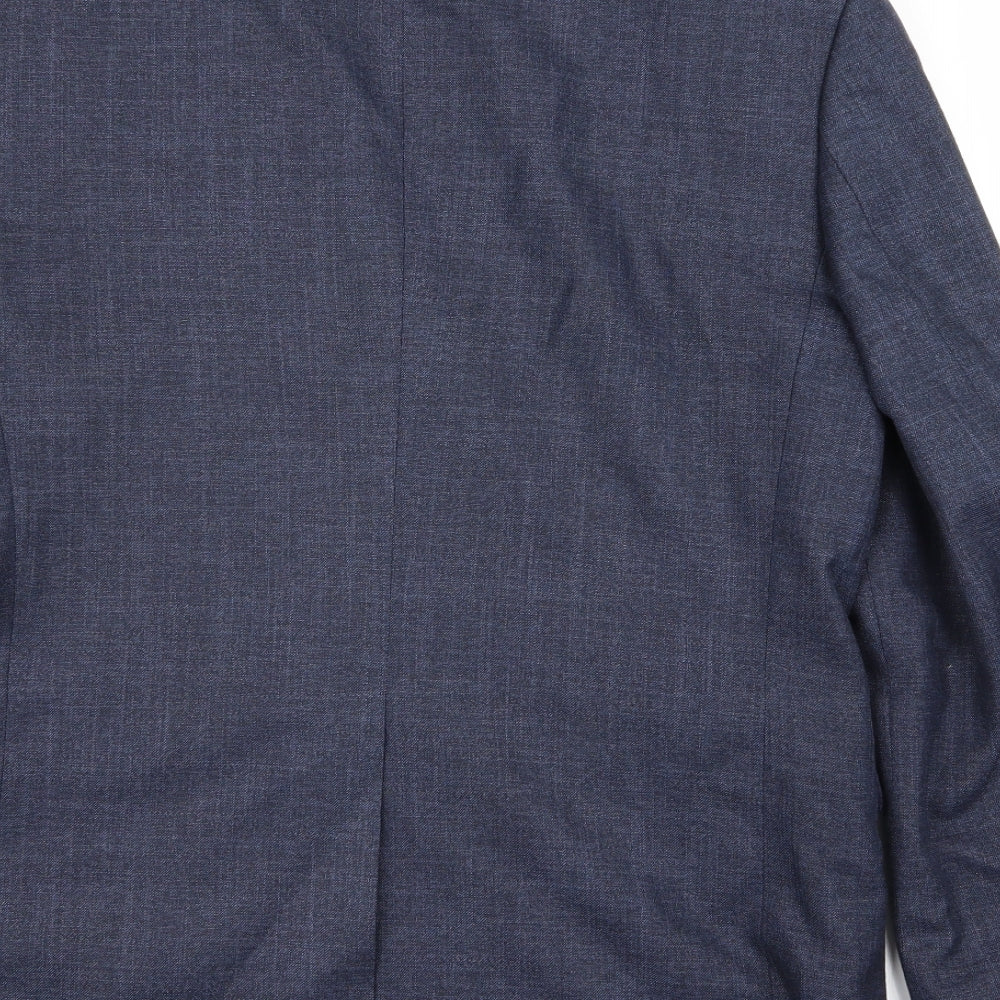 Cedar Wood State Mens Blue   Jacket Blazer Size S