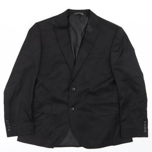 M&S Mens Black   Jacket Blazer Size 40